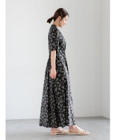 Te chichi 【LIBERTY FABRICS】ウエストタックワンピース