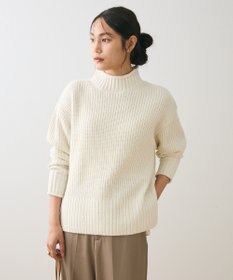 Green Parks ｍｏｋｏモールモックネックニットプルオーバー