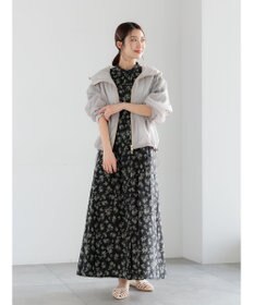 Te chichi 【LIBERTY FABRICS】ウエストタックワンピース