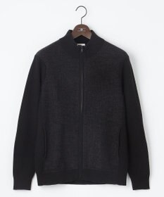 JOSEPH ABBOUD 【軽量/イージーケア】 KARL KARLジップ ニット ブルゾン