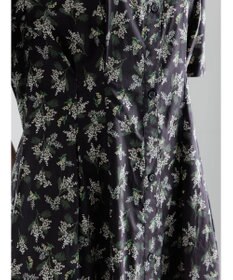 Te chichi 【LIBERTY FABRICS】ウエストタックワンピース