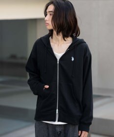 WEGO 【WEB限定/ユニセックス着用ITEM/25年秋冬新作/SMLサイズ展開】別注U.S.POLO ASSN.　ZIPパーカー
