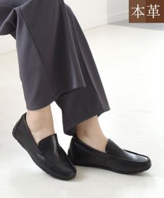 Pointer 本革インヒールローファー