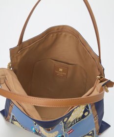 TOPKAPI 【TREASURE TOPKAPI】【26AW新色】マイルドサテン スカーフ柄 トートバッグ