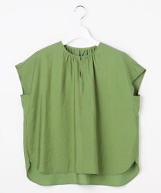 自由区 S 【セットアップ対応】エアリーツイルプルオーバー ブラウス