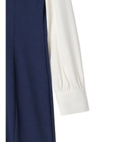 earth music&ecology ビスチェ風ドッキングワンピース