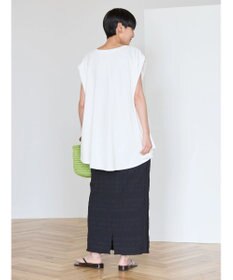 AMERICAN HOLIC 接触冷感フレンチスリーブカットチュニック