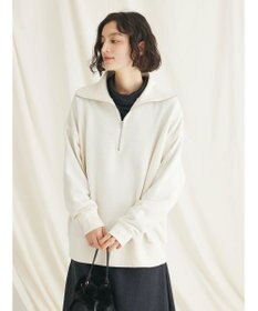 CRAFT STANDARD BOUTIQUE 　裏毛セーラーカラーＺＩＰプルオーバー