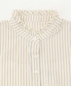 J.PRESS LADIES 【洗える】ハイネック フリル デコカラー 付け襟