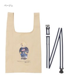 MOONBAT POLO RALPH LAUREN(ポロ ラルフローレン)  【C-zeroはっ水】ポロベア ベルト付き レインバッグ