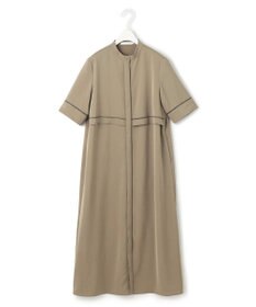 ICB L 【ASUMI・MANAMIコラボ 丈が選べる】ハシゴレースシャツワンピース