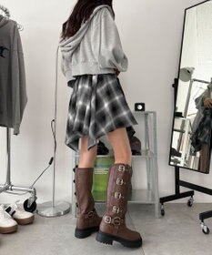 WEGO ハトメベルトロングブーツ