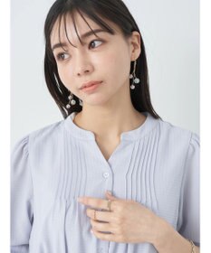 earth music&ecology タックフレアワンピース