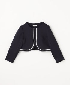 ANY KIDS 【2点セット】ノーカラー ボレロジャケット+襟付き ワンピース