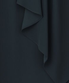 ICB 【洗える】 Back Satin Amunzen フリルブラウス