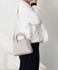 INTER-CHAUSSURES 【CHRISTIAN VILLA】ベーシックレザーハンドバッグ