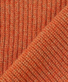 J.PRESS MEN 【Cash Lamb's Wool】畔編みハーフジップ ニット