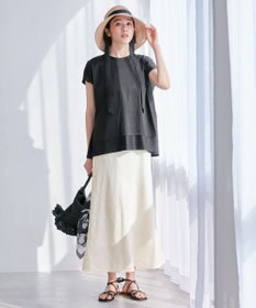 自由区 レースアップ サンダル