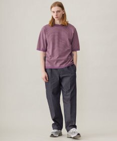 UNFILO MENS FINE MOVE クルーネック ニット [24年春夏商品]