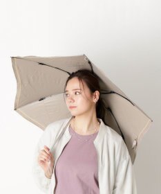 MOONBAT FURLA(フルラ) 晴雨兼用日傘 折りたたみ傘 ジッパー刺繍 1級遮光 遮熱 UV