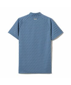 ZERO HALLIBURTON 【吸水速乾・UVケア】 ZHモノグラムモックネックTシャツ ZHG-W5S 82979