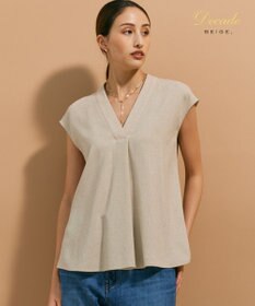 BEIGE， CAROLE / ペプラムブラウス