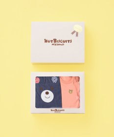 MIKI HOUSE HOT BISCUITS 顔ドン ブルマ＆ボディシャツセット【BOX付き】