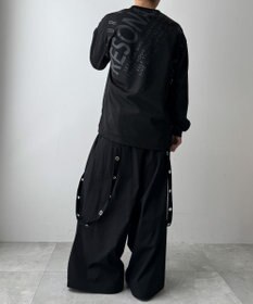 WEGO エンボスグラフィックT(LS)