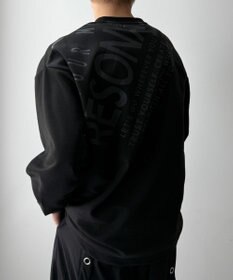 WEGO エンボスグラフィックT(LS)