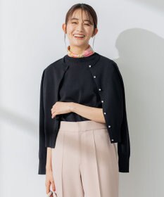 組曲 【8色展開・アンサンブル対応】ブーケカラーカーディガン