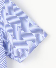 23区GOLF 【MEN】「HYGRA」幾何柄清涼ポロシャツ