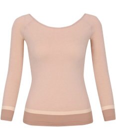 WACOAL あったかインナー よく伸びる生地 袖丈調節可能(7分袖~9分袖) 保温性(身生地) 9分袖 長袖 【360°ラクストレッチ】 レディース CLD371 /ワコール