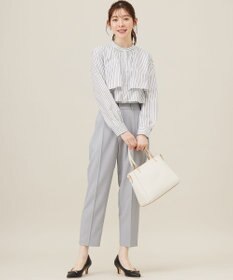 ANY SIS 【UVカット・接触冷感・吸水速乾】スマートビューティストレッチ  テーパードパンツ