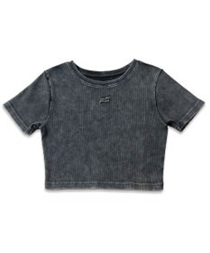 WEGO ヴィンテージウォッシュリブT