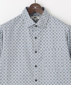 JOSEPH ABBOUD 【キングサイズ・柔らか】ファインパターンプリント シャツ