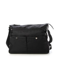 LA BAGAGERIE フロントポケット　スクエアナイロンショルダー　Mサイズ