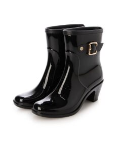 ing <Pitti>【WEB限定】バックルベルトレインショートブーツ