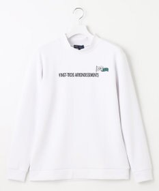 23区GOLF 【MEN】フロントロゴ モックネックシャツ