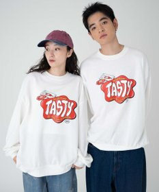 WEGO 【ユニセックス着用ITEM/SMLサイズ展開】アソートグラフィックプルオーバー