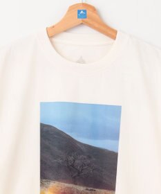 SHARE PARK MENS 【UVカット・吸水速乾・ストレッチ・軽量 】コラボフォトプリントTシャツ（L・XLサイズ）