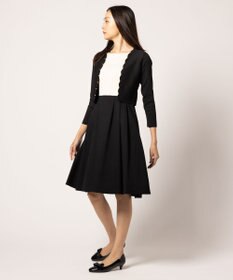 TOCCA 【洗える】SCALLOP ボレロ