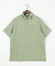 JOSEPH ABBOUD 【キングサイズ・吸水速乾】リネンハニカム ポロシャツ