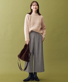 ANY L 【5色展開】バイカラーMIXニット