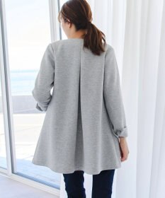 Tiaclasse L 【洗える】ダンボールフレアコート