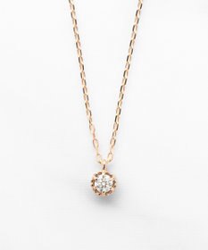 WEB限定】FLORA K18 DIAMOND NECKLACE K18 ダイヤモンド ネックレス ...