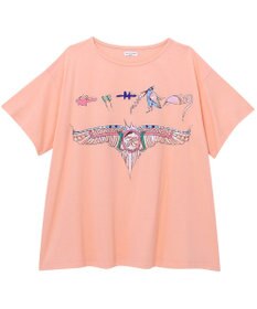 tsumori chisato SLEEP ツモリチサト トップス 4分袖 半袖 ルームウェア レディース UTT168 /ワコール