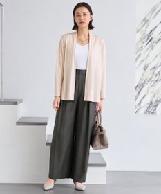 自由区 【好評につき新色追加・接触冷感・UVカット・洗える・XSサイズあり】ハンディカーディガン ミドル丈