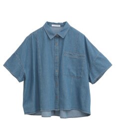 Green Parks ライトデニム５分袖シャツ