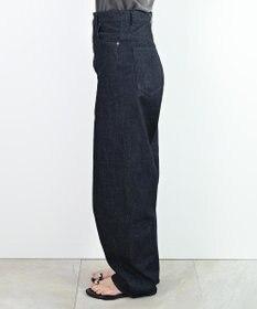 woadblue サルエル ブレットデニムパンツ リジッドブルー