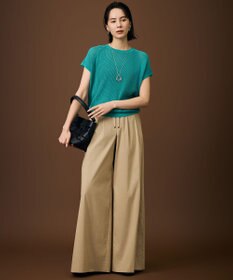 自由区 【前後着用可能】ファインリネンナイロン2WAY プルオーバー